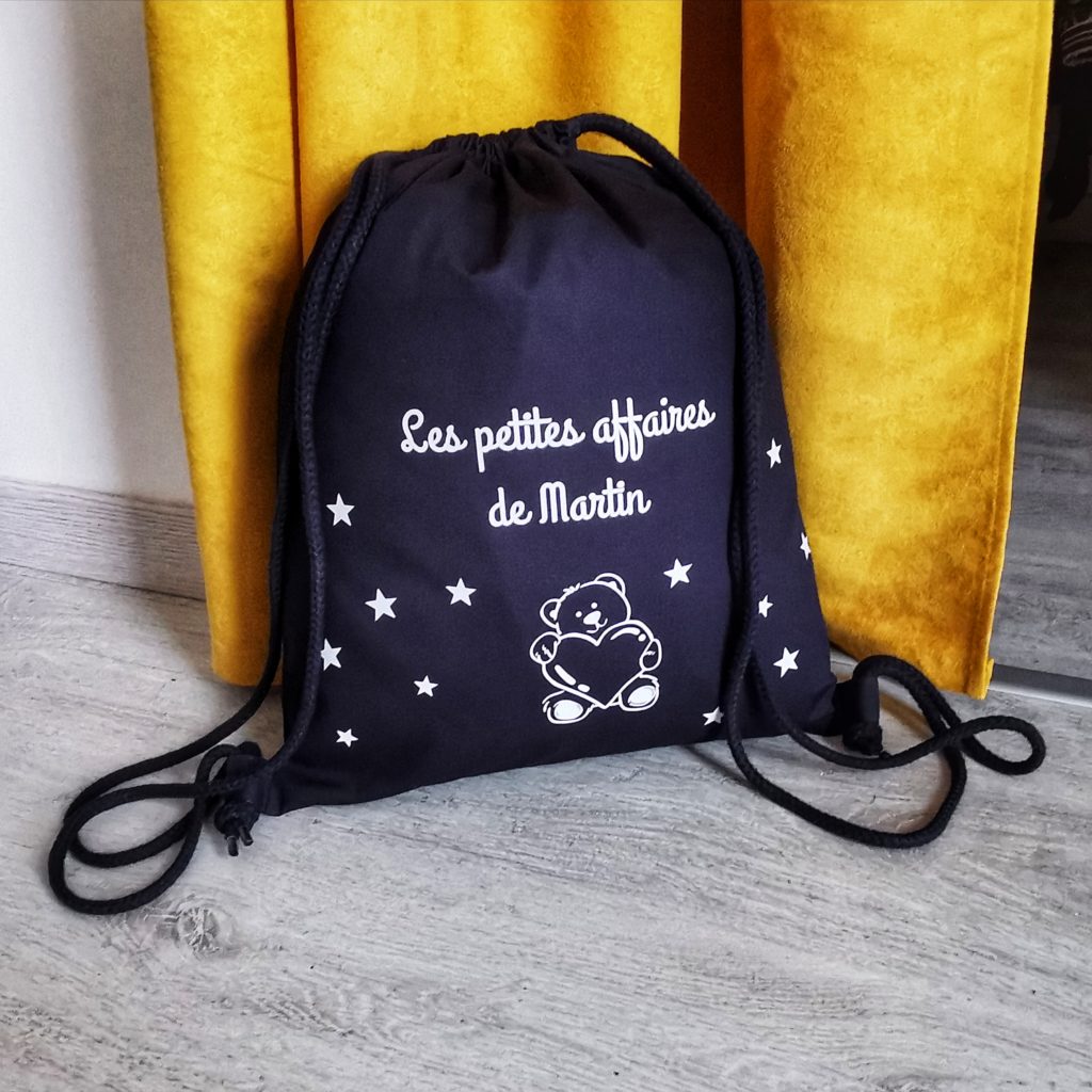 Sac gym personnalisé