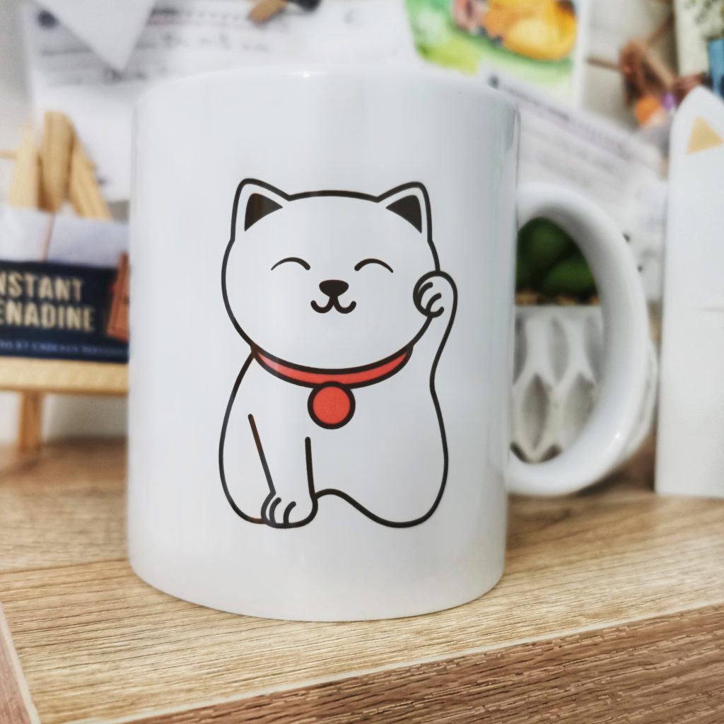 Mug chat japonais